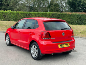 2012 Volkswagen Polo 1.4 Match DSG Euro 5 5dr in Red — image 5