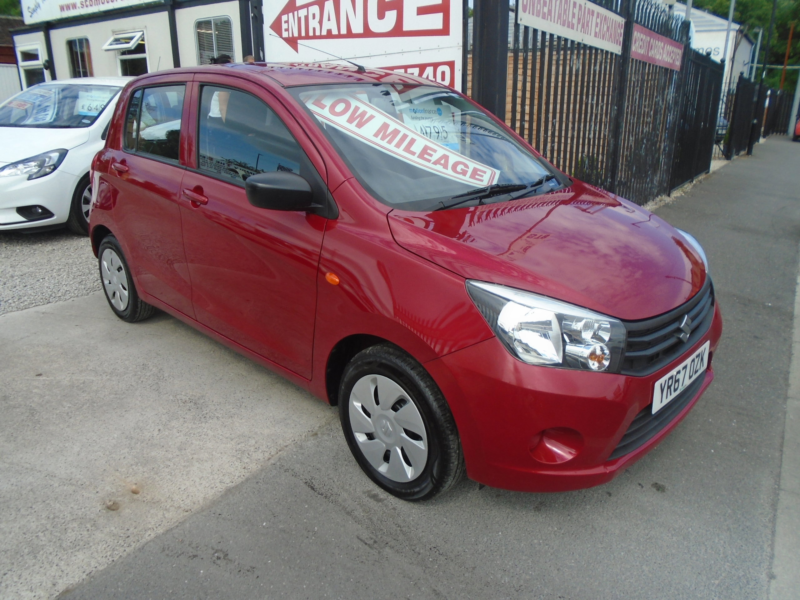 2017 Suzuki Celerio 1.0 Sz2 Hatchback 5dr Petrol Manual Euro 6 (68 Ps) in Red — image 1