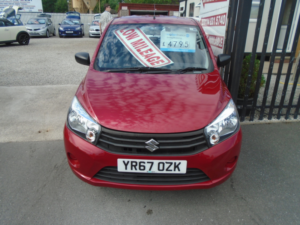2017 Suzuki Celerio 1.0 Sz2 Hatchback 5dr Petrol Manual Euro 6 (68 Ps) in Red — image 2