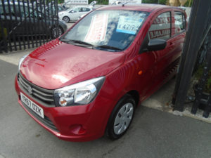 2017 Suzuki Celerio 1.0 Sz2 Hatchback 5dr Petrol Manual Euro 6 (68 Ps) in Red — image 3