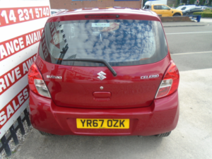 2017 Suzuki Celerio 1.0 Sz2 Hatchback 5dr Petrol Manual Euro 6 (68 Ps) in Red — image 5