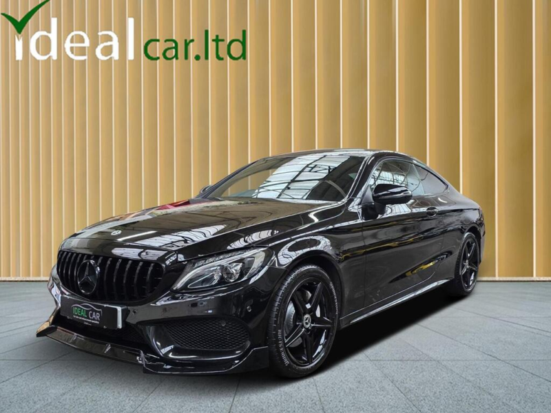 2017 Mercedes-Benz C Class 2.1 C220d Amg Line G-Tronic+ Euro 6 (s/s) 2dr in Black — image 1
