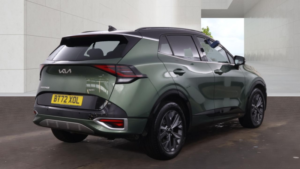 2022 Kia Sportage 1.6 H T-Gdi Gt-Line S SUV 5dr Petrol Hybrid Auto AWD Euro 6 (s/s) (226 Bhp) in Green — image 4
