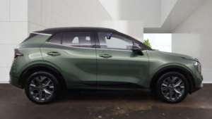 2022 Kia Sportage 1.6 H T-Gdi Gt-Line S SUV 5dr Petrol Hybrid Auto AWD Euro 6 (s/s) (226 Bhp) in Green — image 5