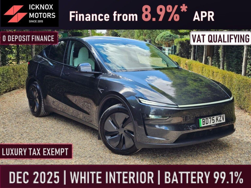 2025 Tesla Model Y 84.7kwh Long Range Auto Rwd 5dr in Grey — image 1