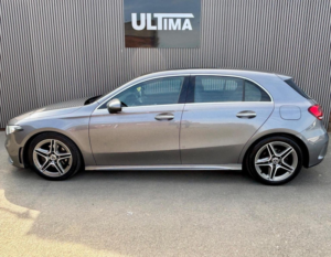 2019 Mercedes-Benz A Class 1.5 A180d Amg Line (premium Plus) 7g-Dct Euro 6 (s/s) 5dr in Grey — image 2