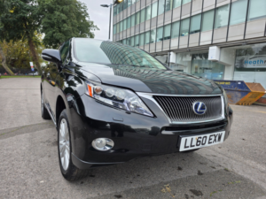 2011 Lexus Rx 3.5 450h V6 Se-L SUV 5dr Petrol Hybrid CVT 4WD Euro 5 (s/s) (299 Ps) in Black — image 2