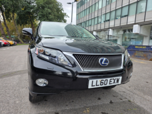 2011 Lexus Rx 3.5 450h V6 Se-L SUV 5dr Petrol Hybrid CVT 4WD Euro 5 (s/s) (299 Ps) in Black — image 3