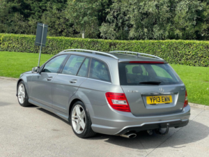 2013 Mercedes-Benz C Class 2.1 C220 Cdi Blueefficiency Amg Sport G-Tronic+ Euro 5 (s/s) 5dr in Silver — image 5