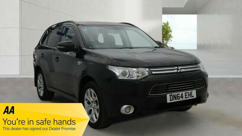 2014 Mitsubishi Outlander 2.0h 12kwh Gx4h CVT 4WD Euro 5 (s/s) 5dr in Black — image 1