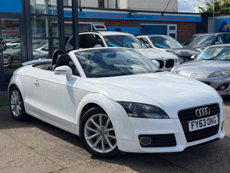 2013 Audi Tt 1.8 Tfsi Sport Roadster Euro 5 2dr in White — image 1