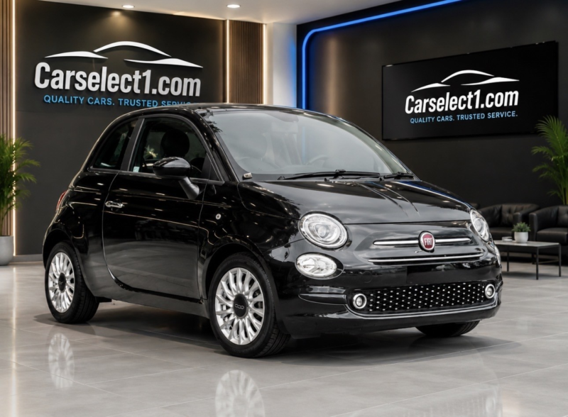 2021 Fiat 500 1.0 1.0 70hp Mild Hybrid Lounge in Black — image 1