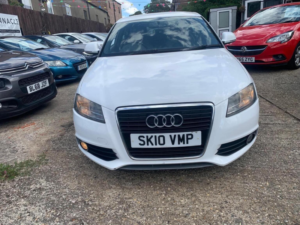 2010 Audi A3 1.4 Tfsi S Line Euro 5 (s/s) 3dr in White — image 2