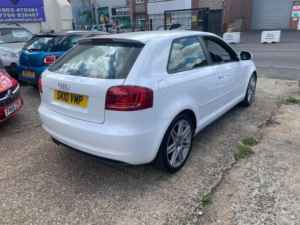 2010 Audi A3 1.4 Tfsi S Line Euro 5 (s/s) 3dr in White — image 4