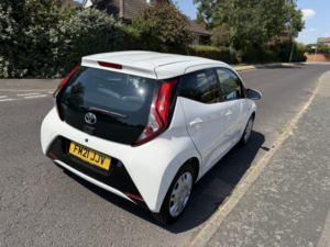 2021 Toyota Aygo 1.0 Vvt-I X-Play in White — image 4