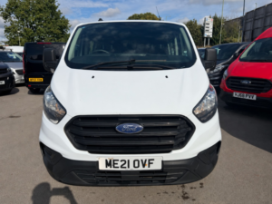 2021 Ford Transit Custom 2.0 280 Ecoblue Leader Crew Van Double Cab 5dr Diesel Manual L1 H1 Euro 6 (s/s) (105 Ps) in White — image 2