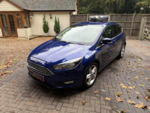 2018 Ford Focus 1.0 T Ecoboost Zetec Edition in Blue — image 3