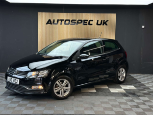 2016 Volkswagen Polo 1.2 Tsi Bluemotion Tech Match Hatchback 3dr Petrol Manual Euro 6 (s/s) (90 Ps) in Black — image 4