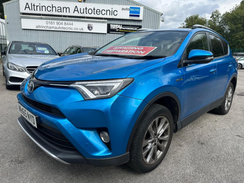 2016 Toyota Rav4 2.5 Vvt-H Excel CVT 4WD Euro 6 (s/s) 5dr in Blue — image 1
