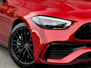 2023 Mercedes-Benz C Class 2.0 C43 Mhev Amg (premium Plus) G-Tronic+ 4matic Euro 6 (s/s) 4dr in Red — image 2