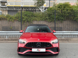 2023 Mercedes-Benz C Class 2.0 C43 Mhev Amg (premium Plus) G-Tronic+ 4matic Euro 6 (s/s) 4dr in Red — image 5