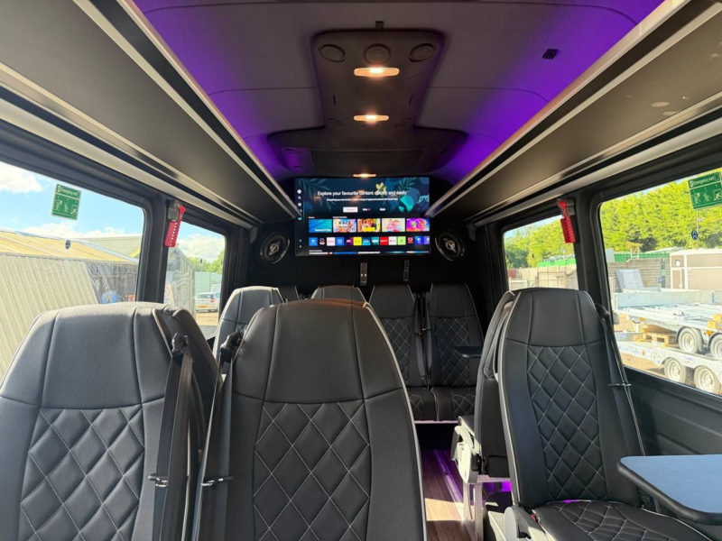 2024 Mercedes Sprinter Van in Black — image 1