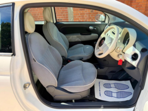 2012 Fiat 500 1.2 Lounge Euro 5 (s/s) 3dr in White — image 3