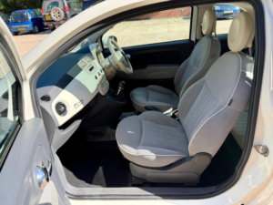 2012 Fiat 500 1.2 Lounge Euro 5 (s/s) 3dr in White — image 6