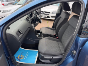 2017 Volkswagen Polo 1.0 Bluemotion Tech Match Edition Euro 6 (s/s) 5dr in Blue — image 4