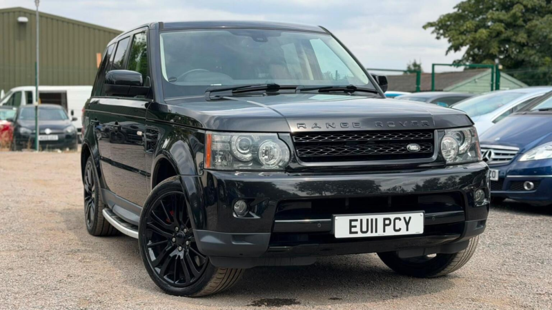 2011 Land Rover Range Rover Sport 3.0 Td V6 Hse Commandshift 4WD Euro 5 5dr in Black — image 1