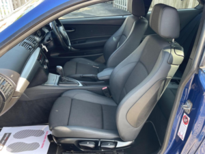 2010 BMW 1 Series 2.0 120d M Sport Steptronic Euro 5 2dr in Blue — image 4