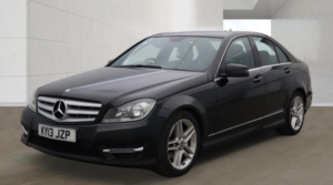 2013 Mercedes-Benz C Class 2.1 C220 Cdi Blueefficiency Amg Sport G-Tronic+ Euro 5 (s/s) 4dr in Black — image 2