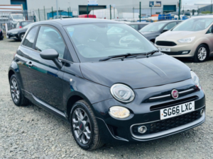 2016 Fiat 500 1.2 500 My17 1.2 69hp S in Black — image 4