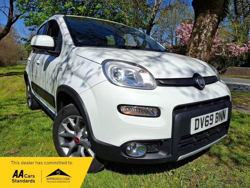2019 Fiat Panda Twinair 4x4 in White — image 1