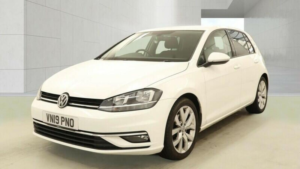 2019 Volkswagen Golf 1.5 Tsi Evo Match Euro 6 (s/s) 5dr in White — image 3