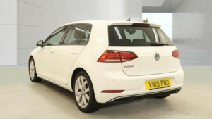 2019 Volkswagen Golf 1.5 Tsi Evo Match Euro 6 (s/s) 5dr in White — image 4