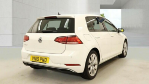 2019 Volkswagen Golf 1.5 Tsi Evo Match Euro 6 (s/s) 5dr in White — image 5