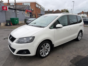 2014 SEAT Alhambra 2.0 Tdi Se Lux DSG Euro 5 (s/s) 5dr in White — image 6
