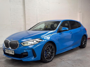 2020 BMW 1 Series 1.5 118i M Sport Dct Euro 6 (s/s) 5dr in Blue — image 3