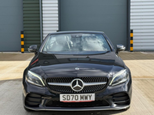 2020 Mercedes-Benz C Class 2.0 C220d Amg Line (premium) Cabriolet G-Tronic+ Euro 6 (s/s) 2dr in Black — image 4