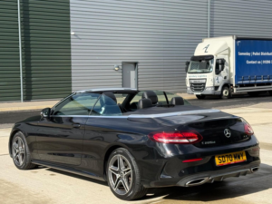 2020 Mercedes-Benz C Class 2.0 C220d Amg Line (premium) Cabriolet G-Tronic+ Euro 6 (s/s) 2dr in Black — image 6