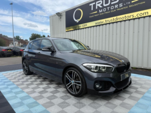 2019 BMW 1 Series 1.5 118i Gpf M Sport Shadow Edition Euro 6 (s/s) 5dr in Grey — image 4