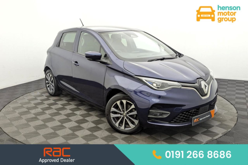 2022 Renault Zoe R135 Ev50 52kwh Gt Line + Hatchback 5dr Electric Auto (rapid Charge) (134 Bhp) in Blue — image 1