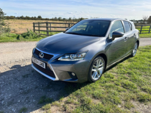 2014 Lexus Ct 1.8 200h Luxury CVT Euro 6 (s/s) 5dr in Grey — image 3
