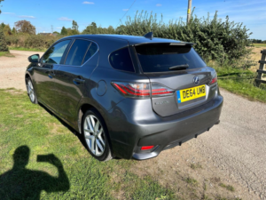 2014 Lexus Ct 1.8 200h Luxury CVT Euro 6 (s/s) 5dr in Grey — image 4