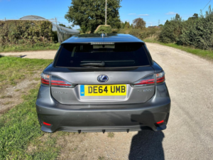 2014 Lexus Ct 1.8 200h Luxury CVT Euro 6 (s/s) 5dr in Grey — image 5