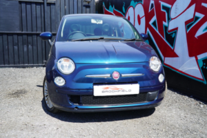 2013 Fiat 500 1.2 Lounge Hatchback 3dr Petrol Manual Euro 4 (69 Bhp) in Blue — image 4