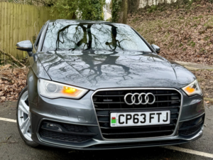 2013 Audi A3 1.8t Quattro*s Line 180*bi Xenons-1owner-9svs-Cam-Bt-Auto**superb Rare 4WD Hothatch** in Grey — image 3