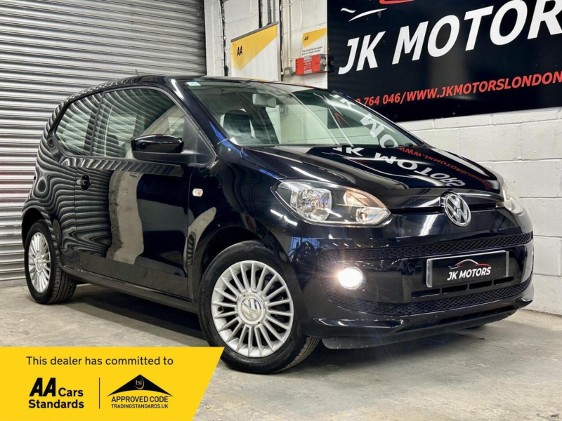 2015 Volkswagen Up! 1.0 High Up! Asg Euro 5 3dr in Black — image 1
