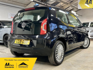 2015 Volkswagen Up! 1.0 High Up! Asg Euro 5 3dr in Black — image 4